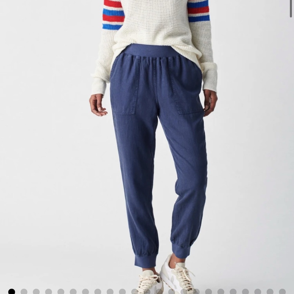 Faherty Arlie day pant - navy